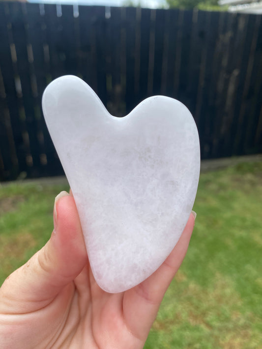 White Quartz Gua Sha