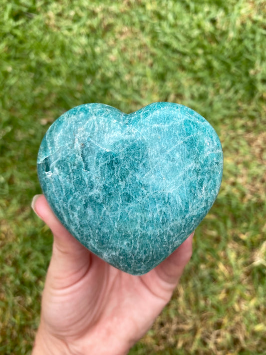 Amazonite Heart #2