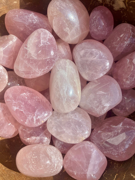 Rose Quartz Tumbles