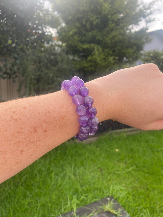 Amethyst Bracelets- Light