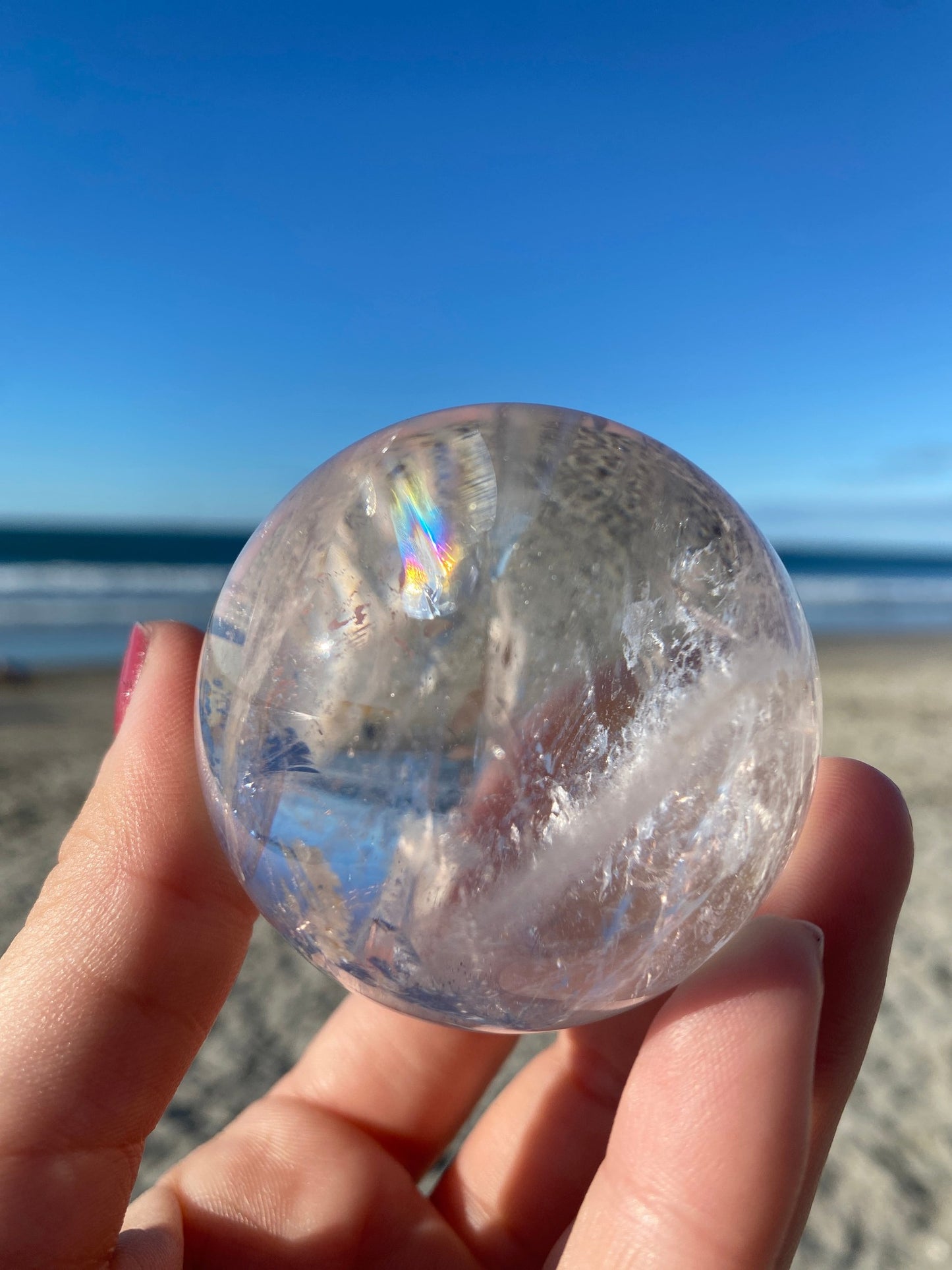 Clear Quartz Sphere