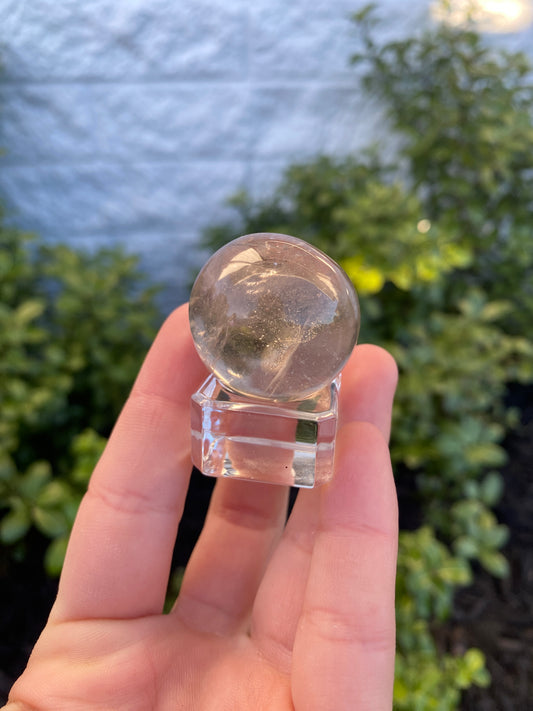 Smoky Quartz Orbs