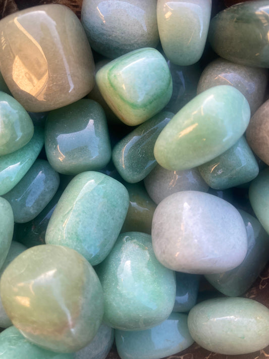 Green Aventurine Tumbles