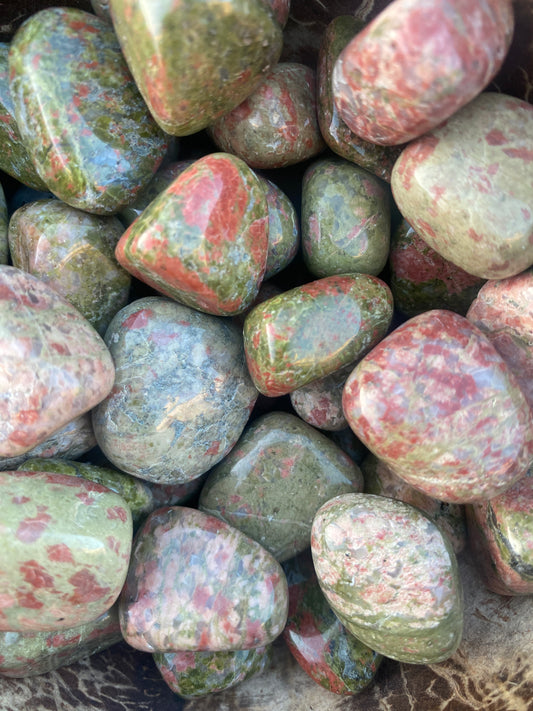 Unakite Tumbles