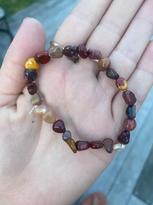 Mookaite Chip Bracelet