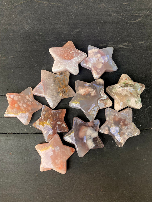 Flower Agate Stars