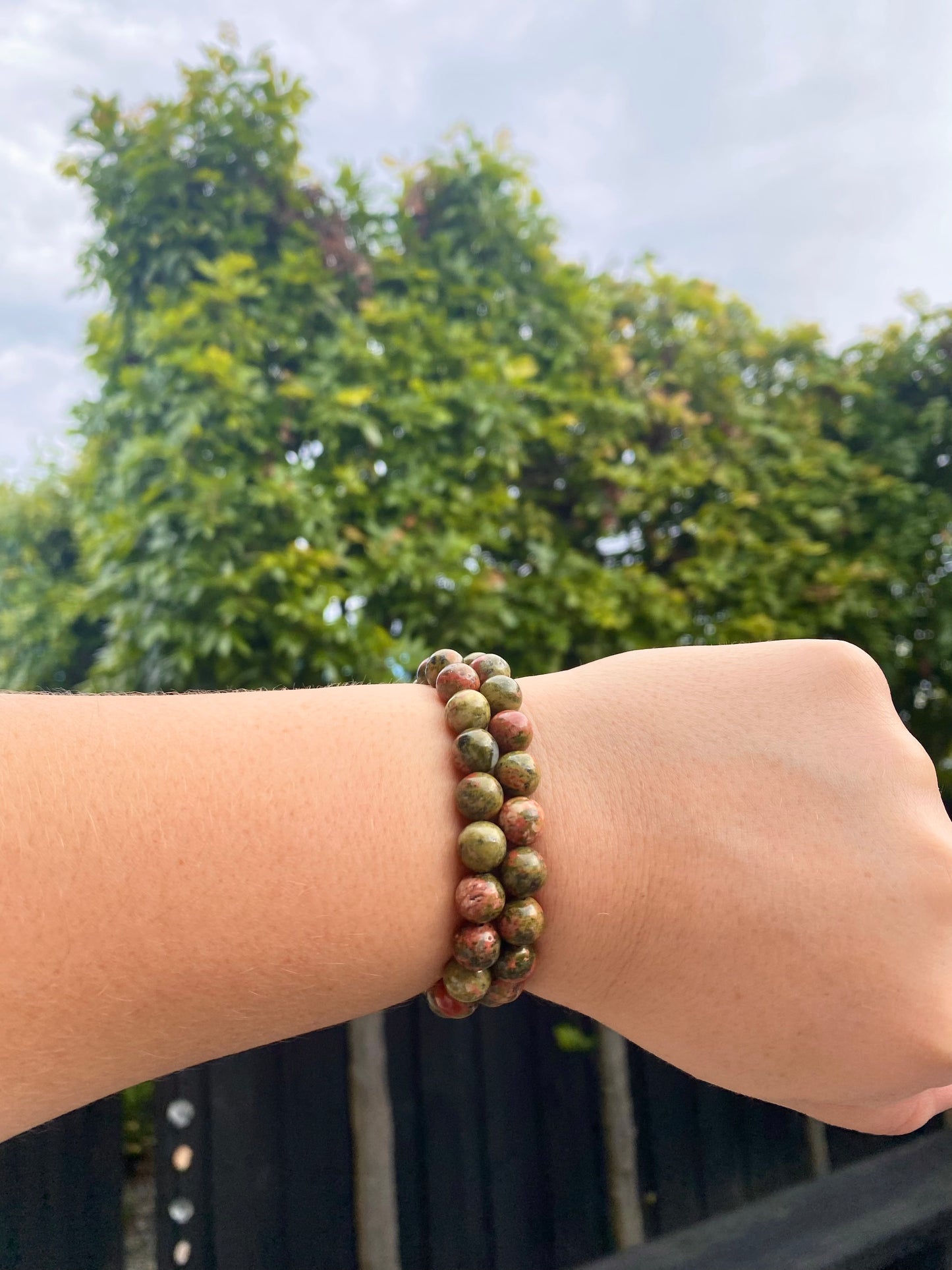 Unakite Bracelet