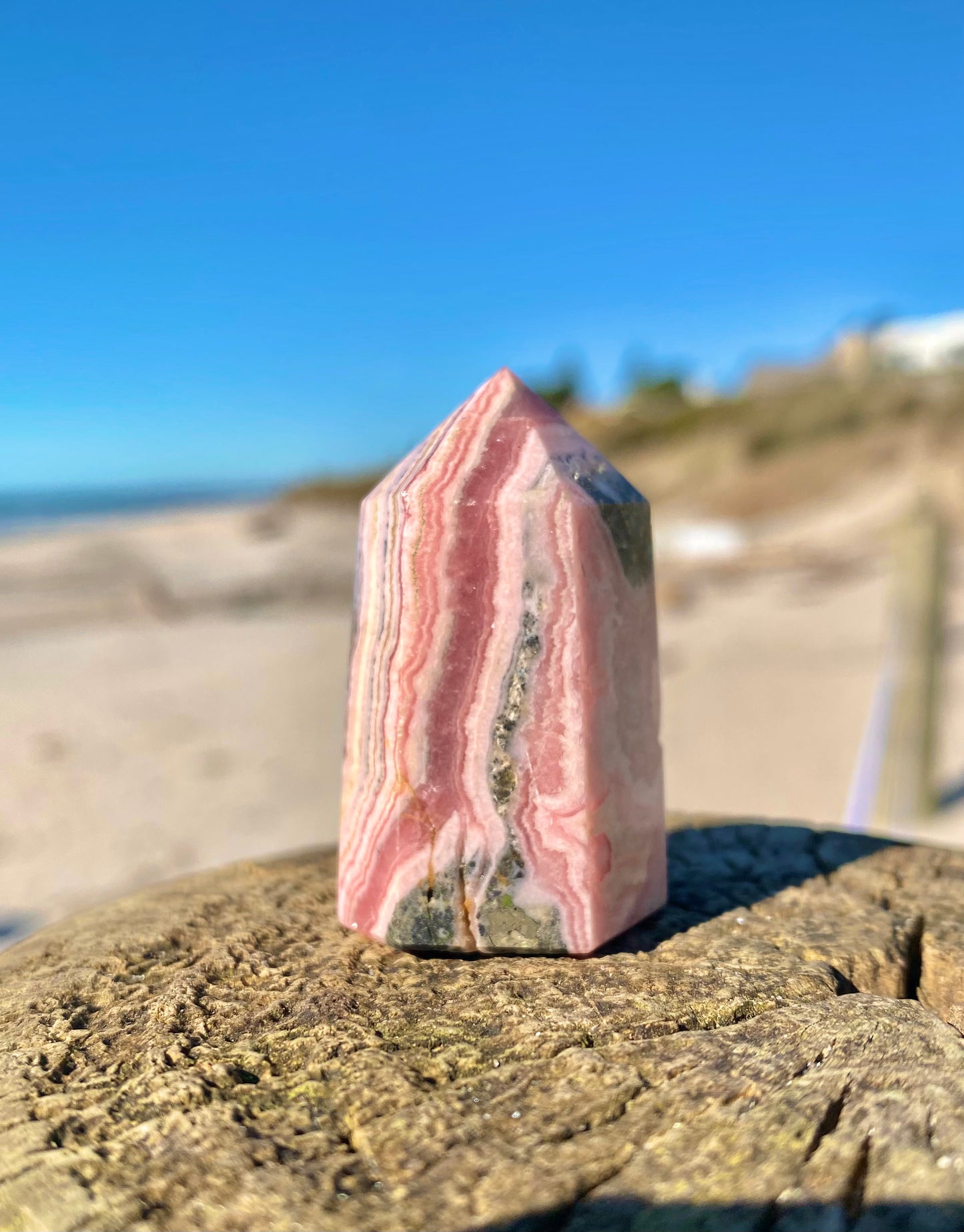 Rhodochrosite Point