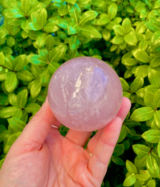 Rose Quartz Sphere