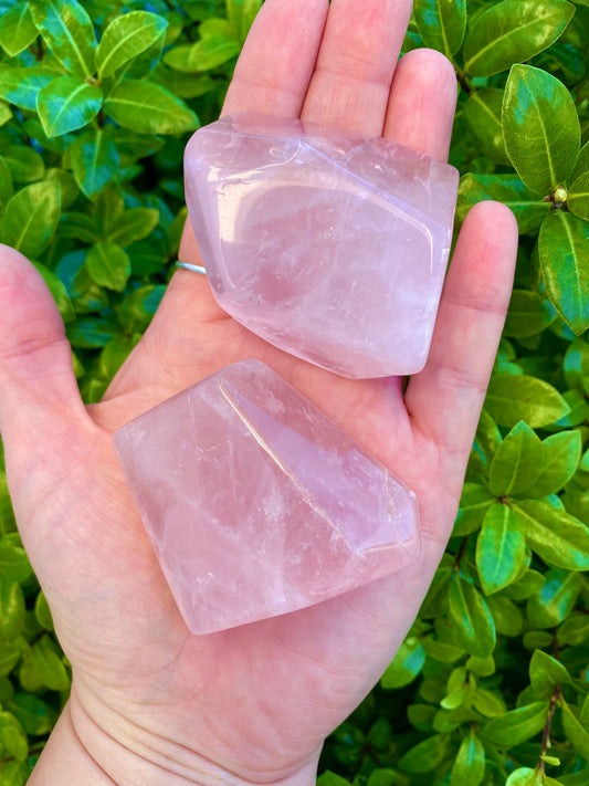 Rose Quartz Freeforms