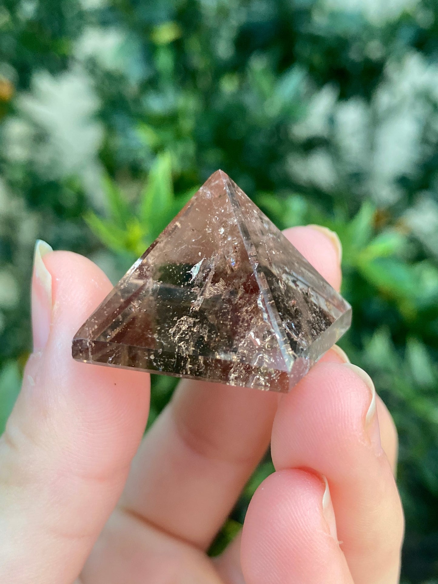 Smoky Quartz Pyramids