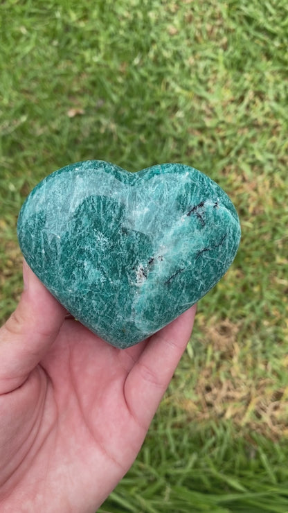 Amazonite Heart #3