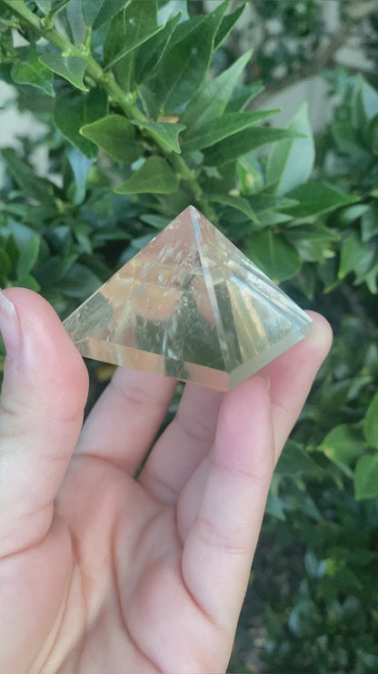 Clear Quartz Pyramids